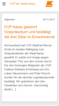 Mobile Screenshot of cvp-aarau.ch